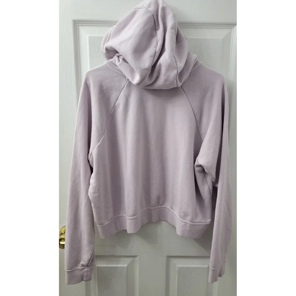 Nike Cropped Womens XL Light Purple Lavender Hoodie Sweatshirt EUC